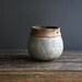 ON HOLD vintage pottery planter