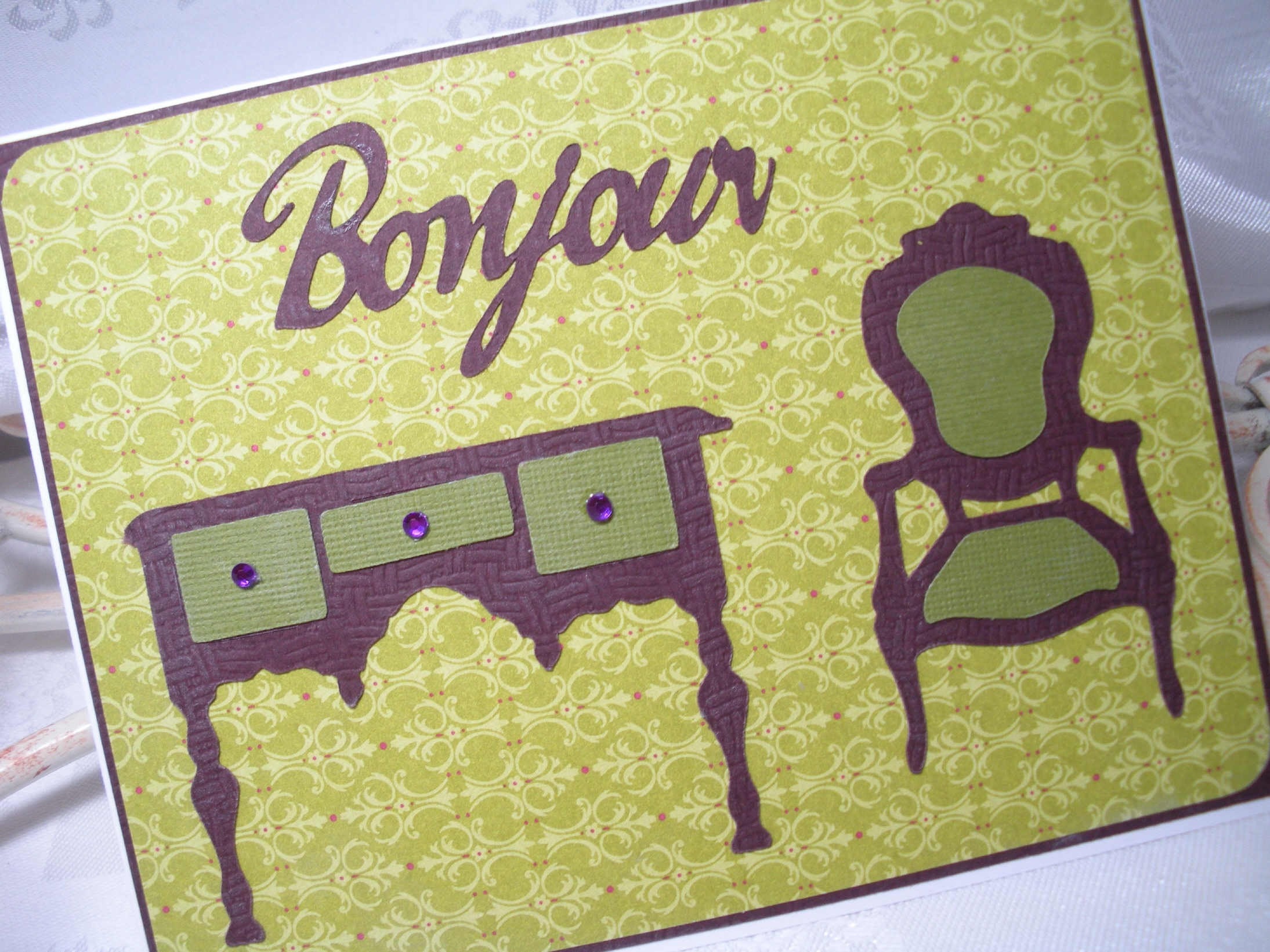 Bonjour Card