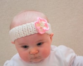 Baby Crochet Flower Headband