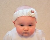 Baby Crochet Flower Headband