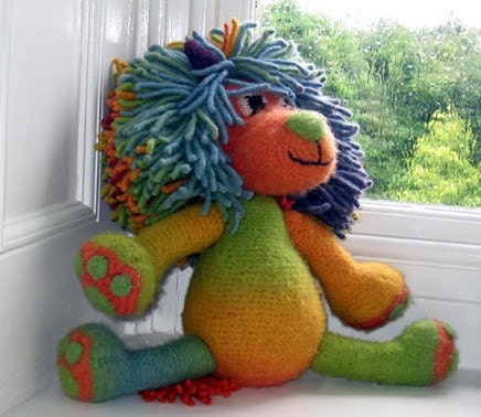Marlion large amigurumi PDF Felted Crochet Pattern - Instant download after purchase