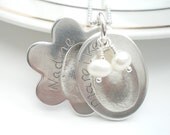 Personalized Charm Necklace, Silver Fingerprint Jewelry, Customized, Silver Fingerprint Charm, Thumbprint Jewelry