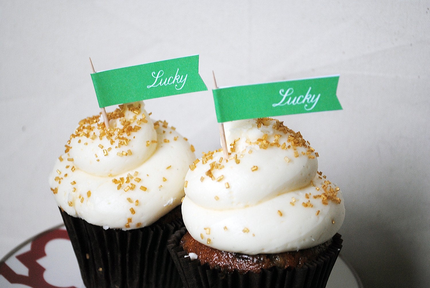 Lucky - St. Patrick's Day Cupcake Flags Il_170x135