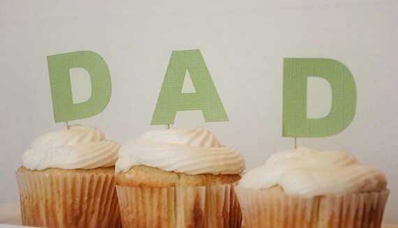 DAD Cupcake Toppers Il_570xn