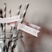 Bride to Be Paper Drink Straw Flags- Set of 12