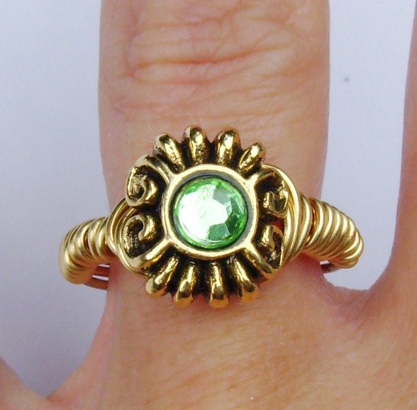 Perfect Peridot Ring