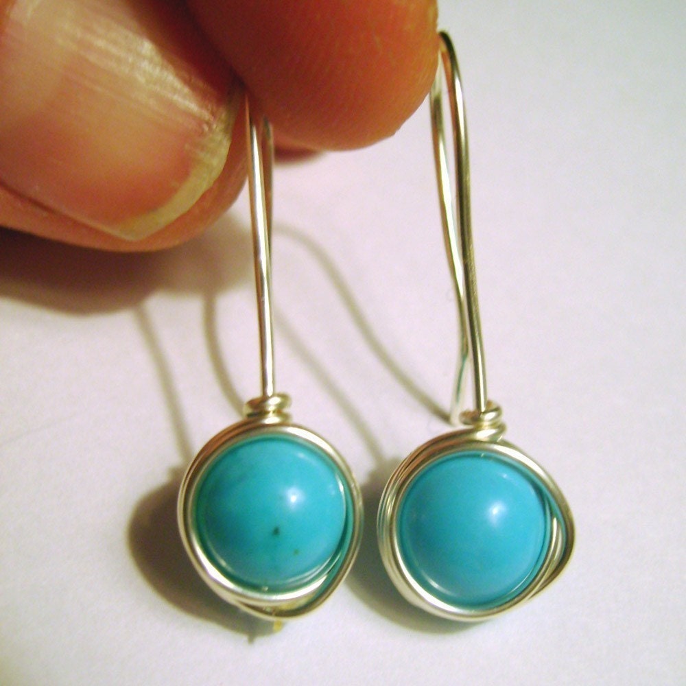 Turquoise Dangle Earrings