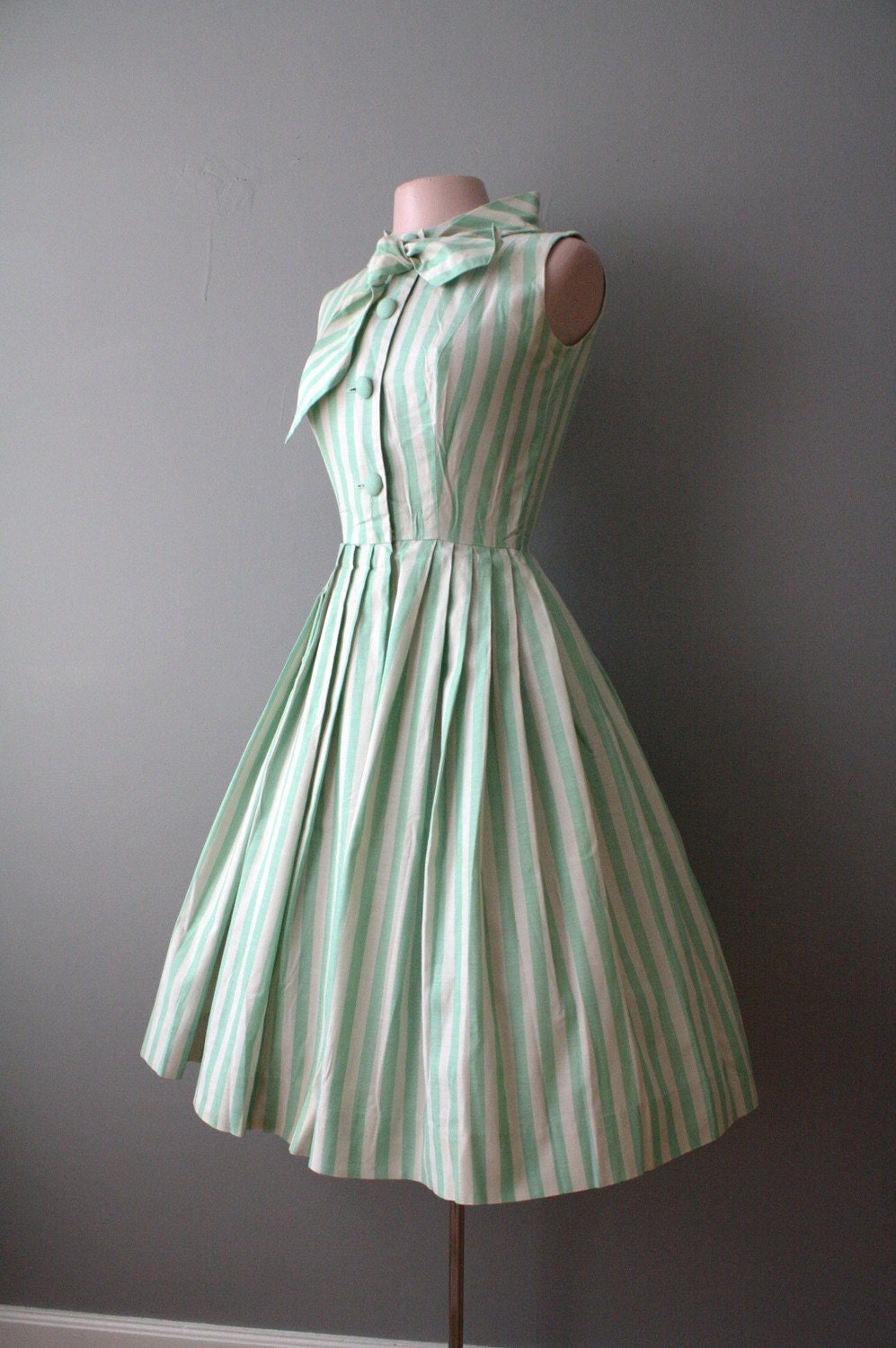 RESERVED-- 1950's Green Gables dress