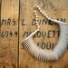 Two Tone Tribal Divide Necklace . 1980s