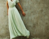 Swatch sheet of Aegon 2 - silk chiffon long dress (Q1010)