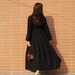 Green Sleeves 2 long dress (Q1005)