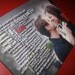 Personalized Wedding Photo Words Canvas, Engagement Anniversary Just Married Photo 18X24
