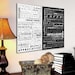Wedding Sign Reception art She said He Said describing your loved one Word Art Custom Canvas -THIS listing is for TWO - 24x24 inches