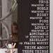Gift Word Art Scripture Whatever or any wording phrases, quotes, sayings on canvas 10x20