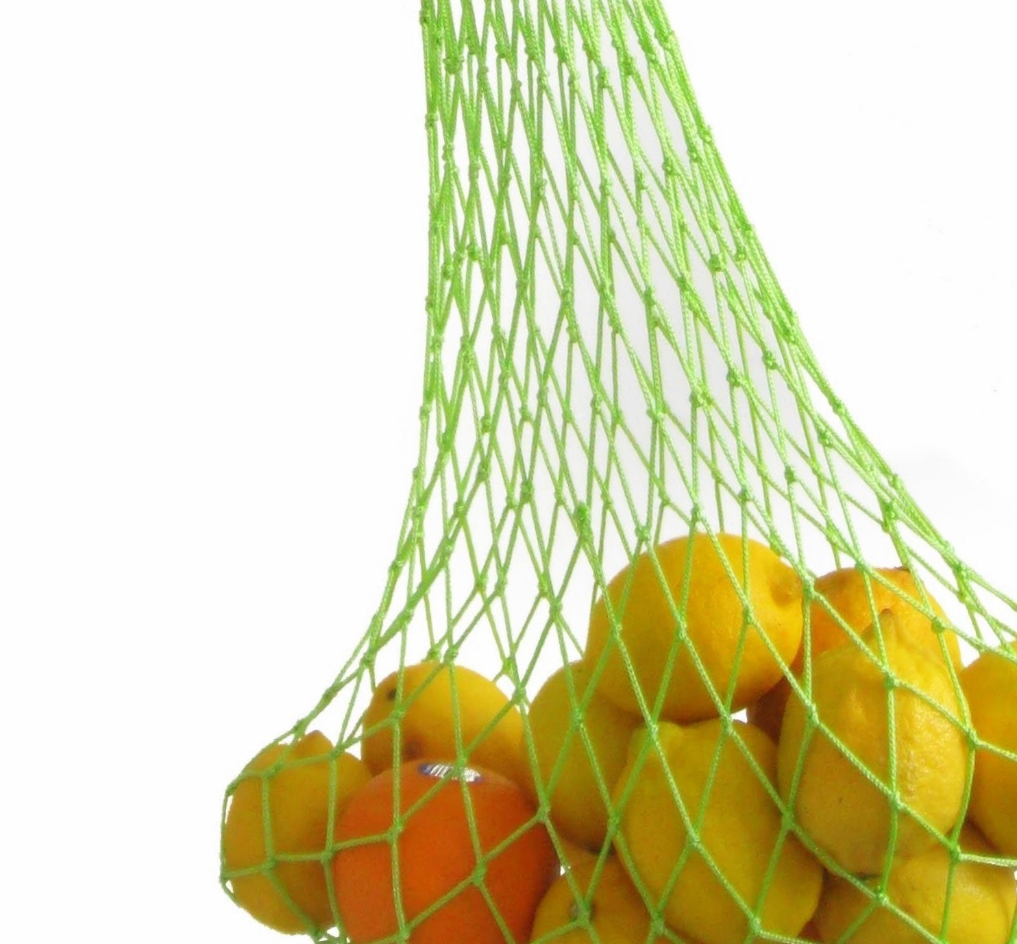 LAST ONE eco friendly Green Net Bag - Go Green, beach accessories