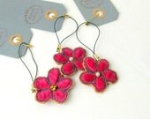 Cell phone camera flower charm pink cute
