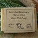 Lavender/Rosemary Goat Milk Soap 3.75 oz bar