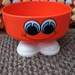 Don't Worry Be Happy ... Vintage Plastic Snack Bowl with Feet SO Cute