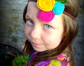 flower head band