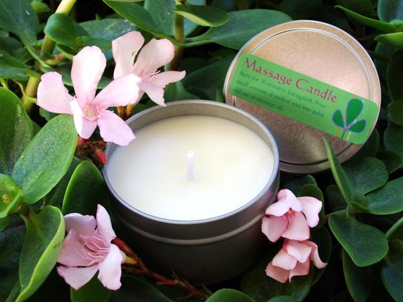 Breath of Spring Soy Massage Candle