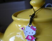 Hello Kitty Charm for Bag, Phone, Zipper Pull etc  - Free Shipping