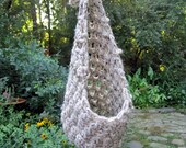 Crochet Baby Cocoon, Hanging Cocoon, Baby Stork Pouch, Baby Sling, Newborn Cocoon, Baby Cacoon, Infant Pod, You Choose Color