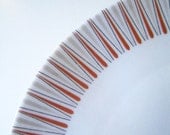 1950s Winterling Bavaria porcelain plate, mid century modern serving.