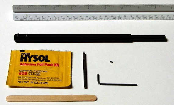 Make Your Own Woodturning Tool-Small Hardware Kit in Black Oxide