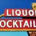 Atomic Cocktails - Acrylic Mini Painting - Vintage Vegas Googie