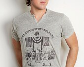SALE Men's Corbett vs. Sullivan Boxing TShirt Victorian Athletic