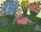 Late Summer. Original oil painting on canvas by Vivienne Strauss.