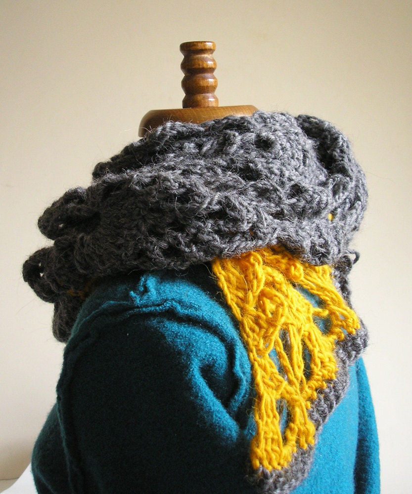 Autumn Inspiration Crochet Scarf PDF pattern
