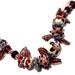 SALE.....One of a Kind Sterling Silver, Copper, Lampwork Glass, Czech Glass and Carnelian Bracelet
