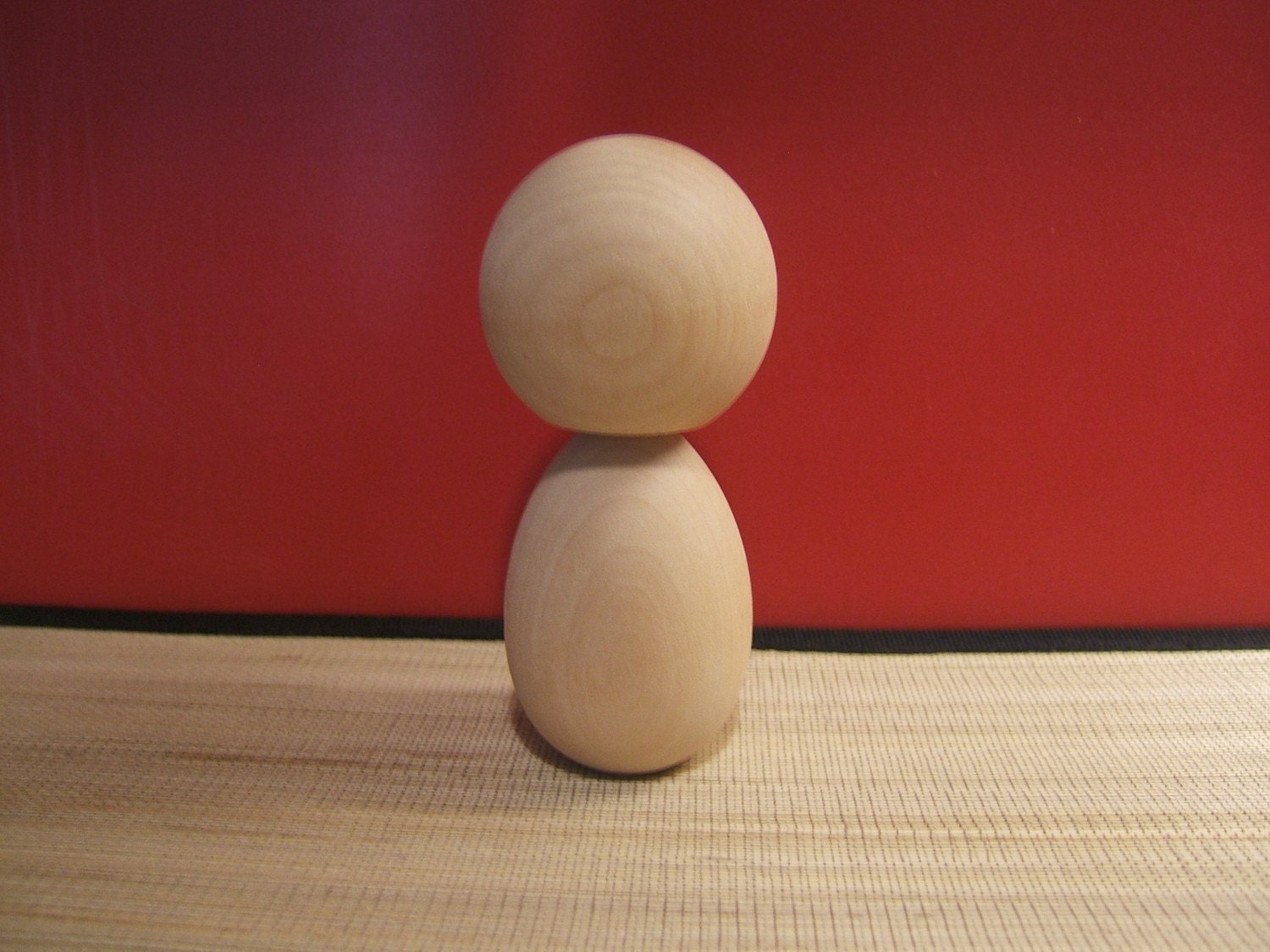 DIY Blank Unpainted Kokeshi doll