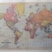 DIY Travel Map Kit - World Map No. 1