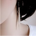 Antique Silver Fork Tine Earrings - Silverware Jewelry