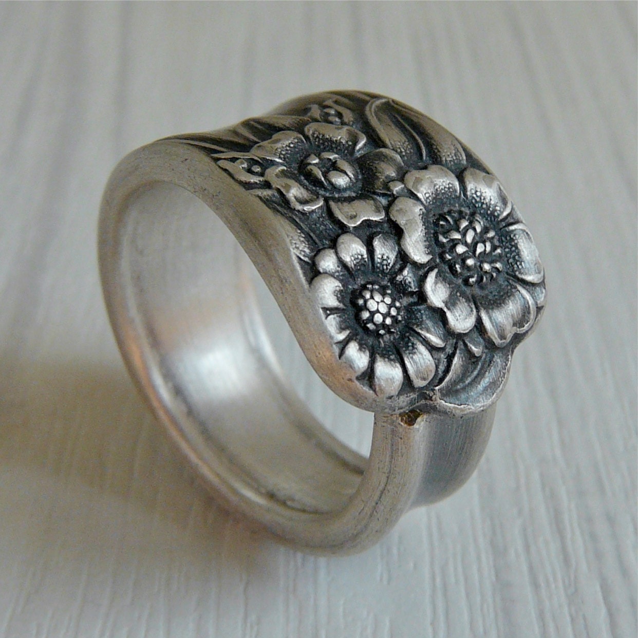 Silver Spoon Ring - April 1950