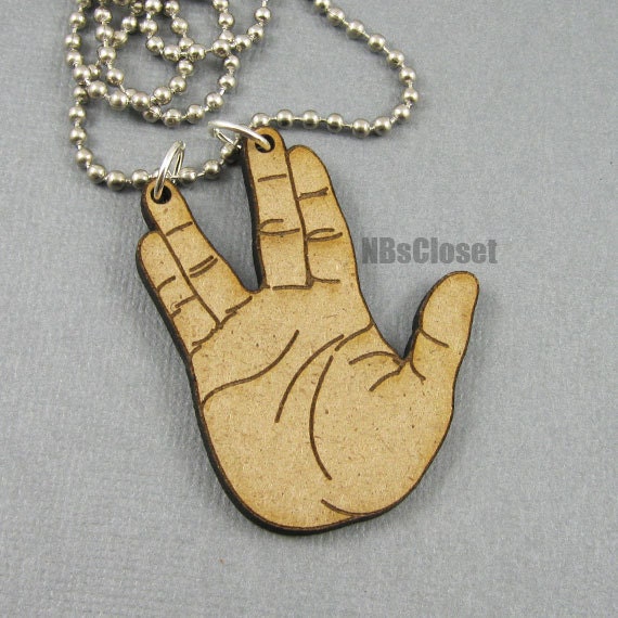 Live long and prosper Necklace