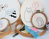 Forest Critters PDF Hand Embroidery Pattern