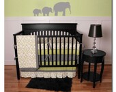 Elephant Family Train Decal