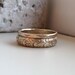 Stacking Rings Handmade Earthy Gold-Fill for Weddings