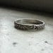 Narrow Renaissance Pattern Ring - available in silver or solid gold