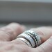 Rustic Princess Stacking Rings
