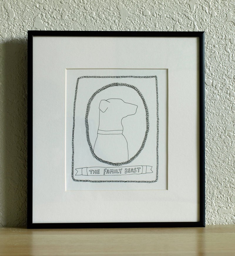 The Family Beast (art print)
