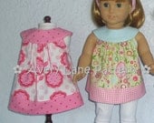 Amanda Dress and Top Boutique doll Pattern  Avery Lane Designs 15 inch size doll  PDF Pattern instant download