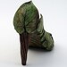Ceramic Shoe Sculpture - Garden Goddess Shoe