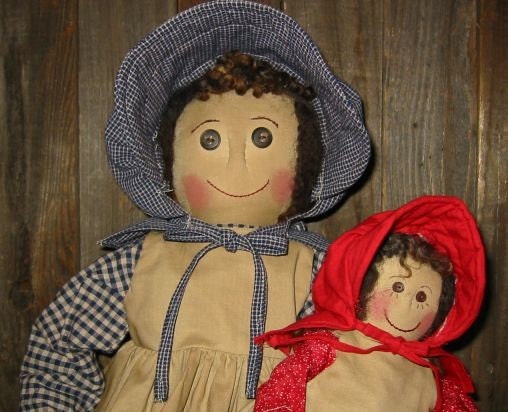 Primitive, Prairie Mama and Child E-Pattern, PDF, Downloadable Digital Pattern