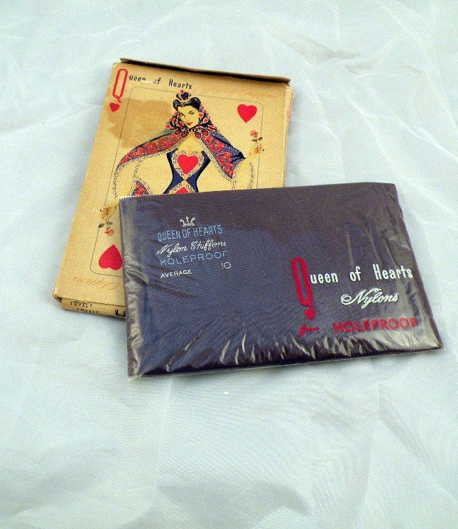 Holeproof Stockings Fit for a Queen 40s Vintage 10