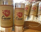 cacao especial...hot drinking chocolate made with 100% organic, natural fair trade ingredients