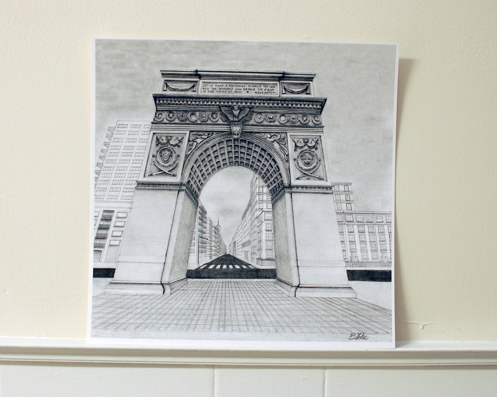Washington Square Arch Print